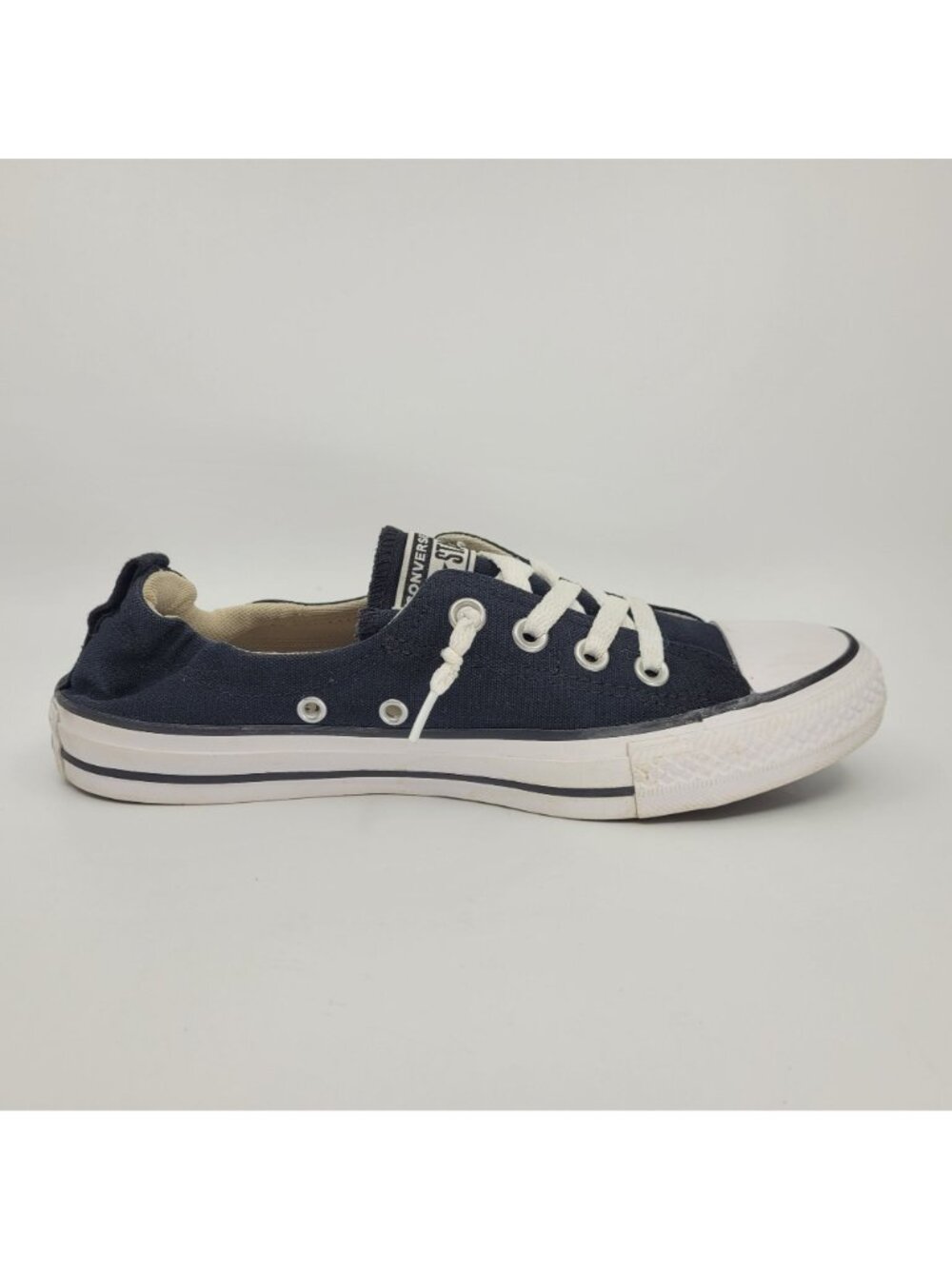 Converse Chuck Taylor All Star Shoreline Women's 9 Slip on Sneakers Black - Picture 6 of 11